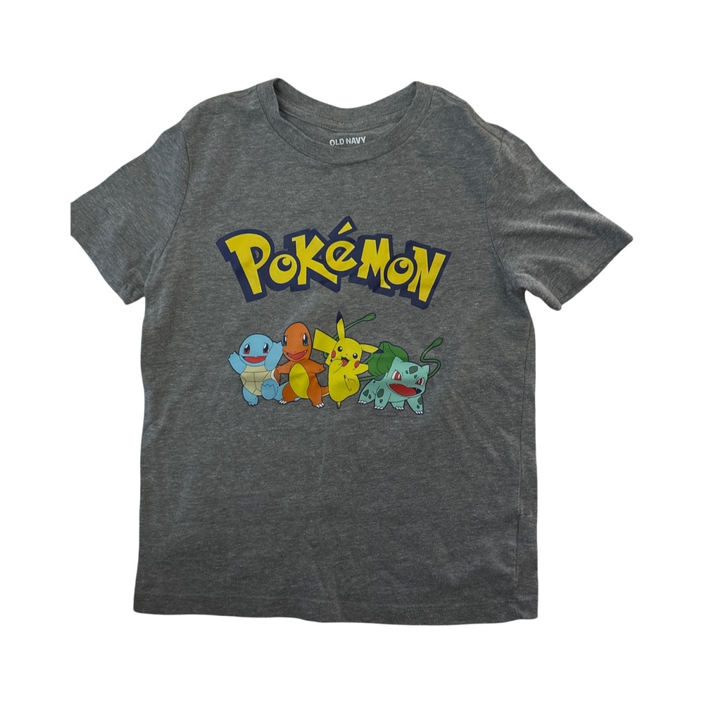 Old Navy Pokémon Gray Kids T-Shirt - size 6/7